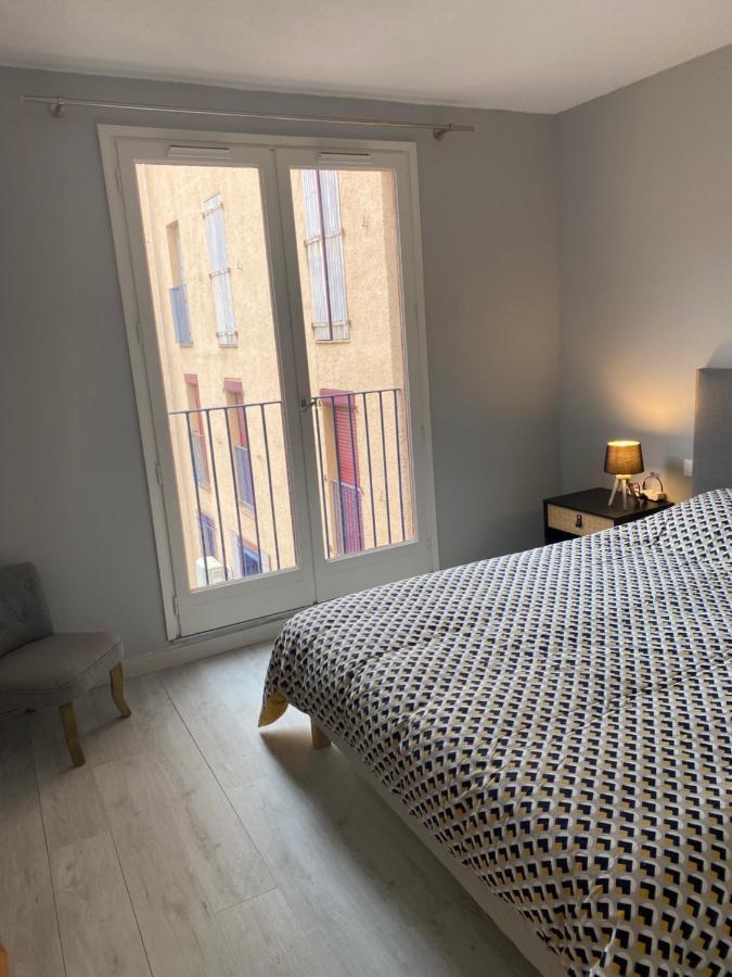 Superbe appartement climatisé avec parking privé Port Vendres Exterior foto